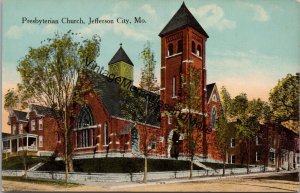Presbyterian Church Jefferson City MO Postcard PC267