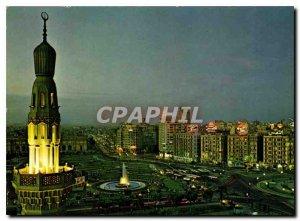 Postcard Modern Cairo El Tahrir Square Place de la Liberation