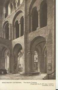 Hampshire Postcard - Winchester Cathedral - The North Transept - Ref TZ6392