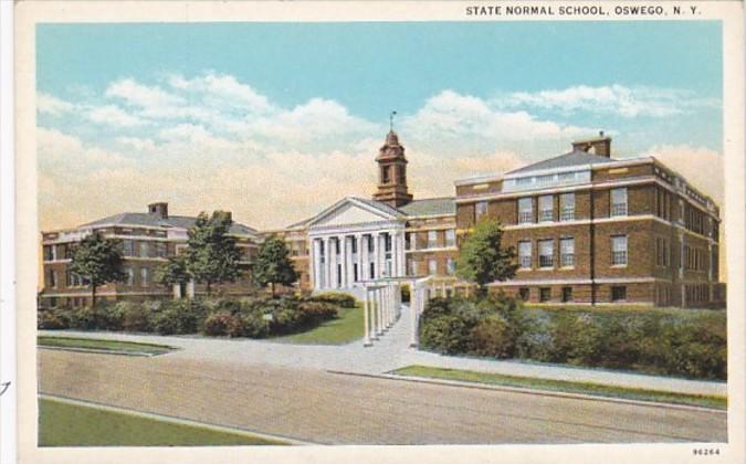 New York Oswego State Normal School Curteich