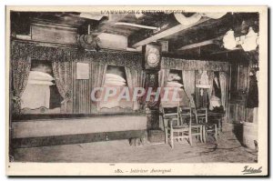 Old Postcard Interior Auvergne Auvergne