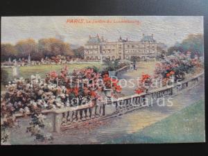 Paris, Le Jardin du Luxembourg, Old Postcard - Pub by A.G. & Co  140515