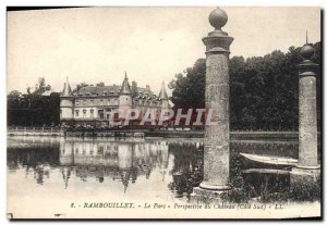 Old Postcard The Chateau Rambouillet Prospect Park