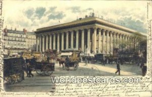 La Bourse Paris, France, Carte, 1900 