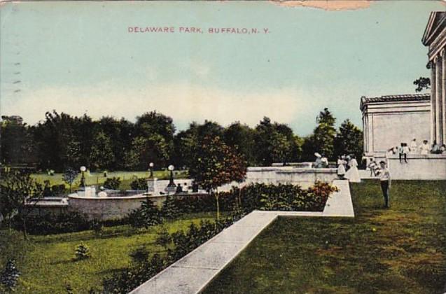 New York Buffalo Delaware Park 1909