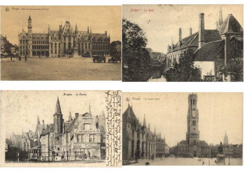 BRUGES BRUGGE BELGIQUE BELGIUM 300 CPA Mostly Pre-1940