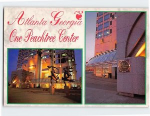 Postcard One Peachtree Center Atlanta Georgia USA