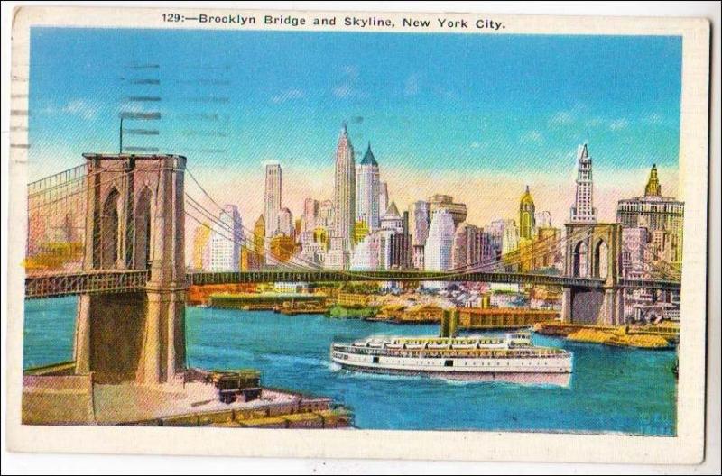 Brooklyn Bridge & Skyline NYC