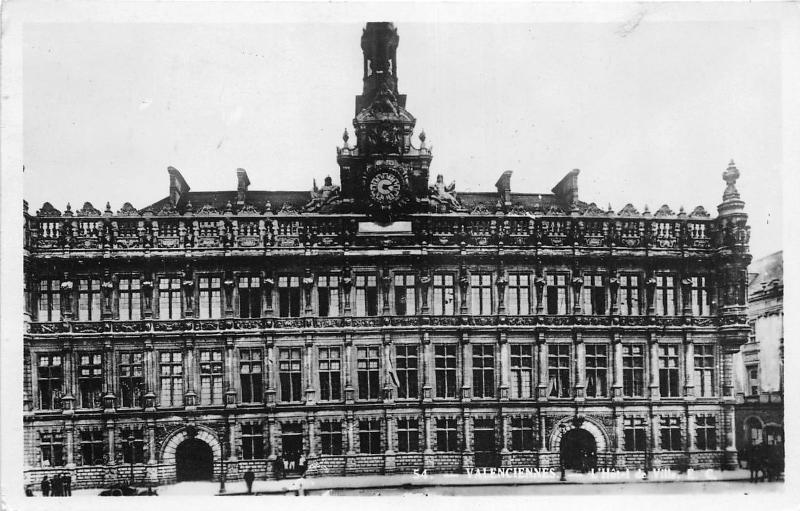 BR11942 Valenciennes Hotel de ville  france  real photo