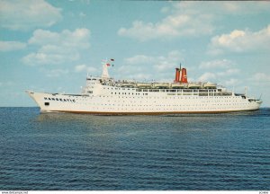 Oceanliner TS HANSEATIC , German Atlantic Line , 50-60s #2