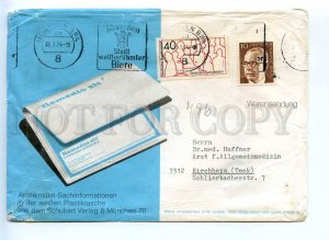 293991 GERMANY 1974 y ADVERTSISNG Remedio sit Munchen Kirchheim RPC