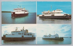 Ship~MV Lord Selkirk & Prince Nova & Ferries~Vintage Postcard 