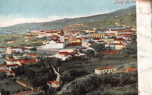 Spain Icod de los Vinos General view vintage postcard B933