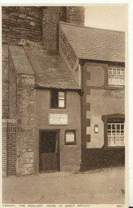 Wales Postcard - The Smallest House in Great Britain - Conway - Ref TZ6743