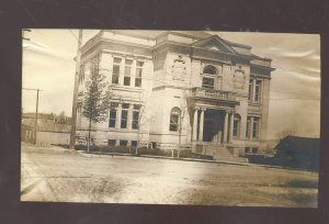 REAL PHOTO PHOTOGRAPH JEFFERSON CITY MISSOURI PUBLIC LIBRARY BUILDING MO.