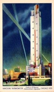 Chicago 1933 World's Fair Havoline Thermometer