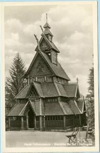 Norway - Oslo, Norsk Folk Museum, Stave Church from Gol in Hallingdal   *RPPC