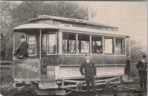 Trolley Series Geneva & Waterloo car #2 William Reed Collection Postcard X15