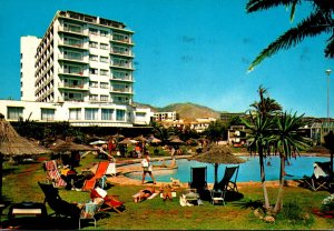 Spain Costa Del Sol Torremolinos Gran Hotel Nautilus y placina 1968