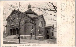 Big Rapids, Michigan - The M.E. Church - in c1908