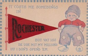 New York Rochester Dutch Boy Pennant Series 1913