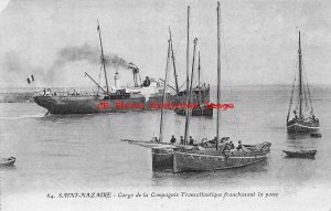 France, Saint-Nazaire, Compagnie Transatlantique Franchissant Steamship