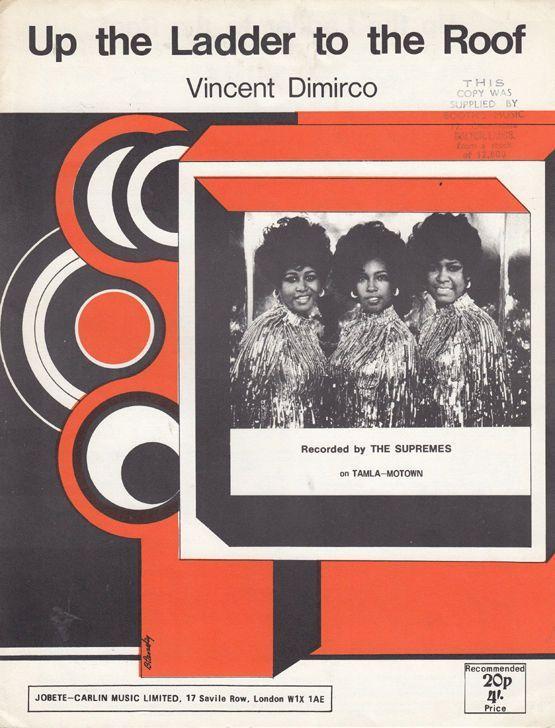 Up The Ladder To The Roof The Supremes 1970s Sheet Music