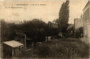 CPA Centre Loiret MONTARGIS Vue sur le Puiseaux (984724)