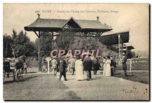 Old Postcard Horse Riding Equestrian Vichy Racecourse of Entree Grandstands W...