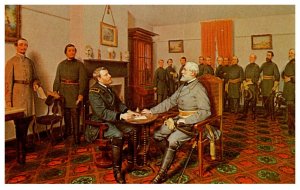 Virginia  Surrender of General Lee to General Grant  painting
