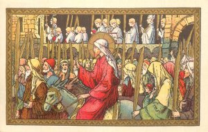 Christian religious art Belgian illustrator and engraver Bruno René de Cramer