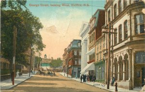 Canada Halifax, Nova Scotia George Street postcard