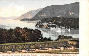 Hudson River West Point, New York Postcard