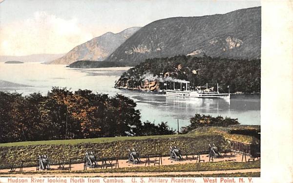 Hudson River West Point, New York Postcard