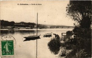 CPA COLOMBES Bords de Seine (413458)