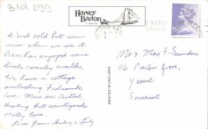 B101299 brixham devon ship bateaux  uk 14x9cm