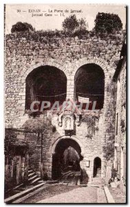 Old Postcard Dinan Jerzual Gate Gate