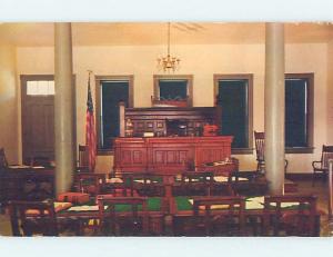 Unused Pre-1980 COURTHOUSE SCENE Fort Smith Arkansas AR d2375