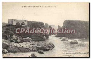 Postcard Old Belle Isle en Mer Fort of Sarah Bernhardt