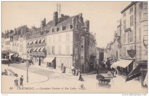 CHAUMONT , France , 1900-10s ; Carrejour Pasteur et Rue Laloy