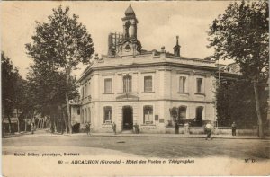 CPA ARCACHON-Hotel des Postes et Télégraphes (27940)