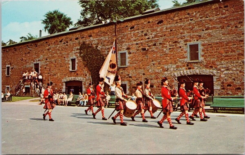 Old Fort St Helens Island Montreal Quebec QC Musee Militaire Band Postcard H29