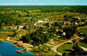 Canada Ontario Birds Eye View Of Port Loring