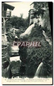 Postcard Old Mill Gorges Sierroz Mills Gresy