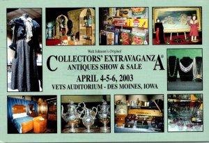 Iowa Des Moines Vets Auditorium Collectors' Extragvaganza Antiques Show ...