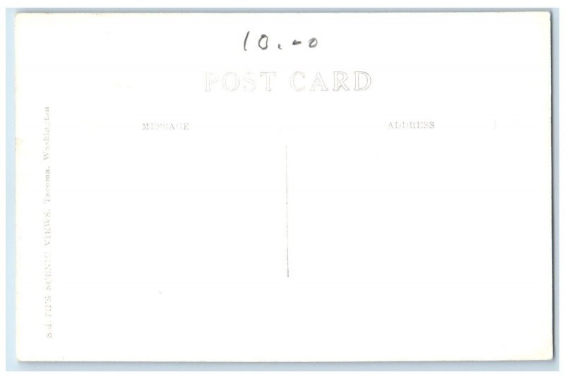 c1910's Ferry Astoria Ore Tourist No. 3 Cars RPPC Photo Antique Postcard