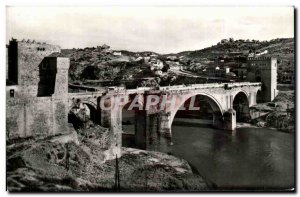 Postcard Old Toledo Puente de San Martin y rio Tajo