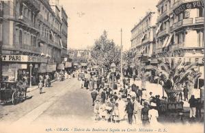 BF5532 oran entree du boulevard segun au cercle militai algeri   Africa  Algeria