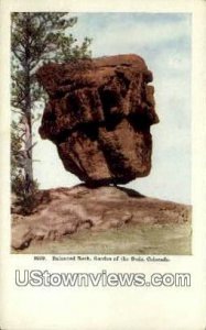 Balanced Rock - Garden of the Gods, Colorado CO  