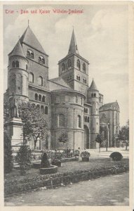 Germany Postcard - Trier - Dom Und Kaiser Wilhelm-Denkmal - Ref TZ5686